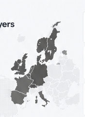 Europe recruitment market map